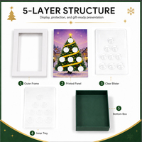 Luxuriöse Papierbox mit Eigenem Logo, Leere Premium-Geschenkbox für Schokolade, Valentinstag, Weihnachten, Hochzeit, Schmuck und Präsente