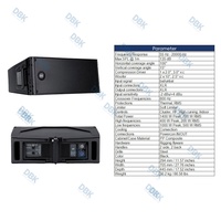 Système de sonorisation professionnel à deux voies Active HDL20A, enceinte Line Array double 10 pouces, équipement audio de performance, système de sonorisation pour concert