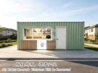 Maison préfabriquée en structure acier, panneaux sandwich isolés, ignifuges, modulaire, portable, bureau, hôtel, certifiée CE