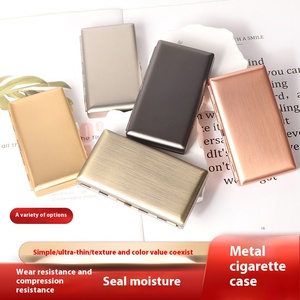 Boîte <span class=keywords><strong>à</strong></span> cigarettes portable en métal vierge de sublimation bon marché poche étendue 10cm <span class=keywords><strong>étui</strong></span> <span class=keywords><strong>à</strong></span> cigarettes pour transfert thermique impression Logo Image - Product Image 3