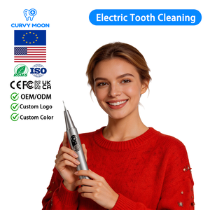 CURVY MOON <span class=keywords><strong>Precio</strong></span> <span class=keywords><strong>de</strong></span> Fábrica Limpiador Dental Portátil Removedor <span class=keywords><strong>de</strong></span> <span class=keywords><strong>Sarro</strong></span> y Placa Ultrasónico Visual para Uso Doméstico - Product Image 1