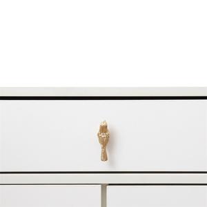 Maxery الأوروبية نمط الرجعية النحاس صغيرة مقبض ثقب واحد درج خزانة باب خزانة ملابس الطيور المقابض - Product Image 5