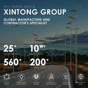 XINTONG Outdoor Wasserdichte Solar LED Straßen laterne Solar Straßen laterne Modernes neuartiges Design Solar licht LED CE-Zertifikat - Product Image 3