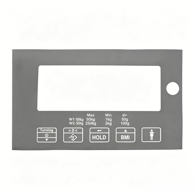 Custom Waterproof Scratch-resistant PET  Polycarbonate PC Membrane Keyboard