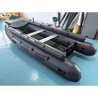 Radeau gonflable de 420 cm pour 7 personnes avec support pour canne à pêche, approuvé ISO pour les loisirs en plein air, fournisseur en gros de Chine