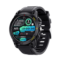 Nuevo reloj inteligente para hombres 1,39 pulgadas Profundo impermeable 100 + modos deportivos 430mAh NFC Pago LED Linterna Brújula Monitoreo saludable