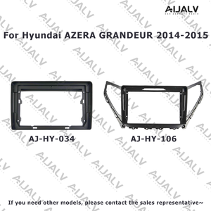 Autoradio <span class=keywords><strong>DVD</strong></span> 9 pouces avec cadre multimédia, <span class=keywords><strong>lecteur</strong></span> stéréo, panneau de façade pour Hyundai AZERA, cadre audio de tableau de bord pour <span class=keywords><strong>voiture</strong></span> - Product Image 2