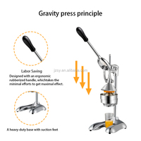Commerciële Roestvrijstalen Citruspers Sinaasappel Citroenpers Citroenfruit Handmatige Persmachine/Home Hand Pers Juicer