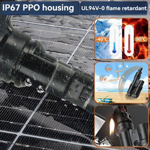 Connecteur solaire photovoltaïque <span class=keywords><strong>en</strong></span> T étanche IP67 1500V DC T3 T4 T5 T6 T7 mâle-femelle <span class=keywords><strong>pour</strong></span> applications d'alimentation - Product Image 3