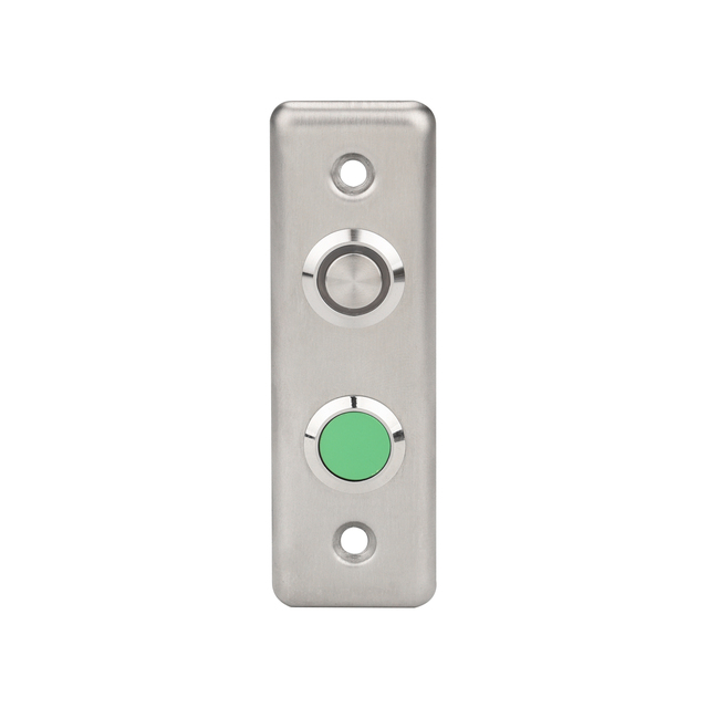 HS MB16/19/22 16/19/22mm Push to Exit Access Control Stainless Steel Touch Panel Doorbell Push Button