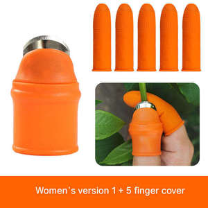 En gros : Coupe-légumes manuel, Protège-ongles, Trancheuse, Couteau de cueillette pour le pouce, Doigt en silicone - Product Image 2