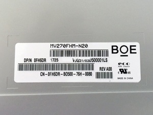 Pantalla LCD industrial de 27 pulgadas, 1920 × 1080 FHD, BOE MV270FHM-N20, IPS, 300 nits, retroiluminación WLED - Product Image 4