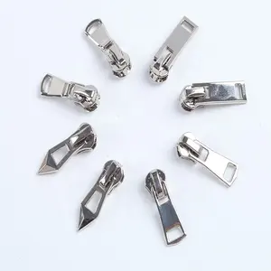 Wholesale Multiple Styles Zip Slider And Puller Head Vintage Detachable #3 Metal Zipper Pull for Bag Garment Accessories