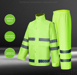 Proveedores de Impermeables de Alta Visibilidad, Traje y Chaqueta Impermeables de Oxford para Motocicleta y Bicicleta - Product Image 6