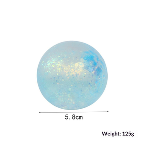 Pelota Antiestrés de Maltosa Dorada Kawaii al por Mayor, Pelota Musical de Maltosa para Apretar, Pelota para Aliviar el Estrés para Niños - Product Image 5