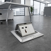 Prise de sol escamotable MAADN de haute qualité pour bureau à domicile, en alliage d'aluminium, 16A, avec port USB-C universel, prix usine