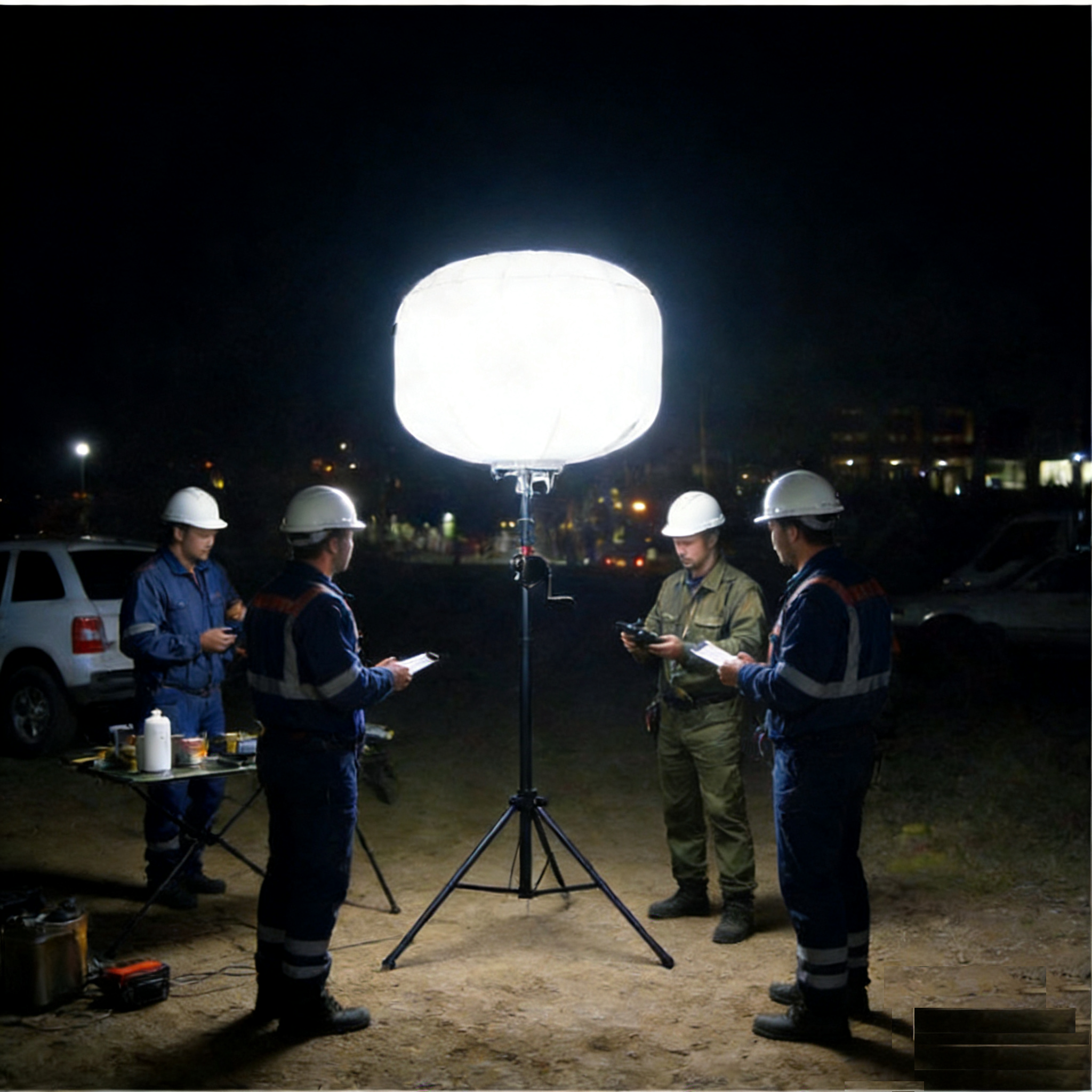 Music Video Spherical Softbox for Dynamic, Shadow-Free Lighting