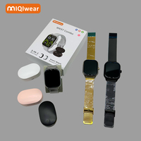 Wk97 Combo 2024 Nouvelle Série 9 Ensemble 7-en-1 Montre Connectée Sport 2 Jeux de Bracelets pour Hommes et Femmes