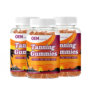 Gomitas Bronceadoras sin Sol al por Mayor con Betacaroteno, Licopeno y Astaxantina: Fórmula y Empaque Personalizados, Ventaja de Costo al por Mayor - Product Image 1