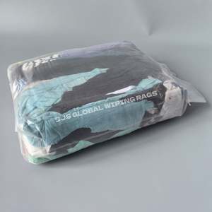 Paños de Limpieza Industriales de Felpa de Colores para Retención de Líquidos, Toallitas de Algodón para Limpieza - Product Image 1