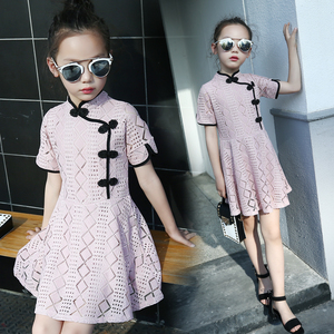 Nouveaux produits 2017, robes traditionnelles chinoises pour filles, créateur de mode pour enfants - Product Image 3