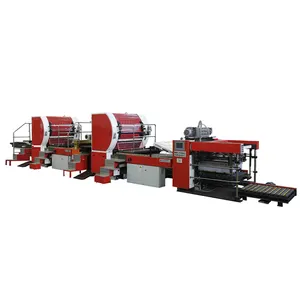 High-efficiency Two Color Metal Plate Offset Printing Press in Metal Packaging Industry