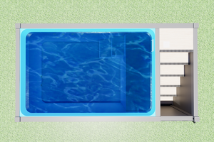 <span class=keywords><strong>Piscine</strong></span> extérieure de luxe en conteneur avec design moderne pour jardin, <span class=keywords><strong>mini</strong></span>-<span class=keywords><strong>piscine</strong></span> préfabriquée pour villa et jardin - Product Image 3