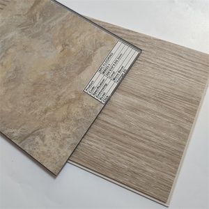 Vente flash : Carreaux PVC emboîtables modernes <span class=keywords><strong>à</strong></span> motif marbre SPC, écologiques et étanches, pour hôtels, maisons et cuisines intérieures - Product Image 2