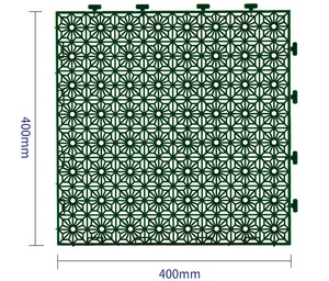 OEM Injection <b>Plastic</b> <b>Floor</b> Tiles for Indoor/Outdoor Click-Lock Plain for Car Wash Room Garage Staircase Basement Warehouse - Product Image 2