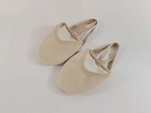 2025 GS00011 zapatos de baile <span class=keywords><strong>Gimnasia</strong></span> Rítmica zapatos de media suela de franela de fondo suave cubiertas de dedos de color carne zapatos de baile para el antepié - Product Image 6