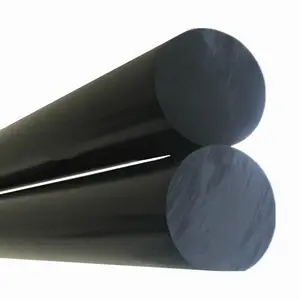 Corrosion resistant UHMWPE/HDPE/Nylon extruded rods rigid plastic round bar