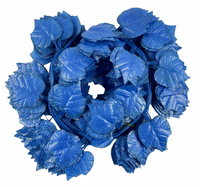 Feuille Artificielle Synthétique Colorée pour Décoration de Mariage et d'Hôtel – Fournisseur d'Usine – Branche de Feuille de Vigne en Plastique Rose, Blanc, Or