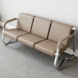 Panca Moderna in Pelle di Alta Qualità per Sale <span class=keywords><strong>d</strong></span>'<span class=keywords><strong>Attesa</strong></span>, <span class=keywords><strong>Sedie</strong></span> per Ospedali, Aeroporti, Centri Commerciali, Scuole e Sale Passeggeri - Product Image 4