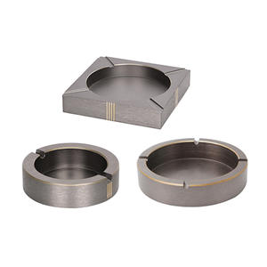 Cenicero <span class=keywords><strong>de</strong></span> Acero Inoxidable Estilo Coreano para Bar, KTV, Bistro, Cibercafé, Sala <span class=keywords><strong>de</strong></span> Estar y Oficina - Product Image 5