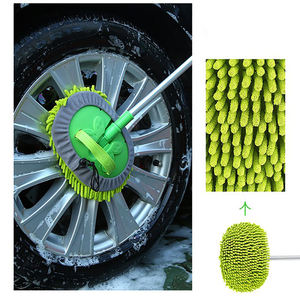 <span class=keywords><strong>Brosse</strong></span> de nettoyage <span class=keywords><strong>rotative</strong></span> télescopique à trois sections OEM pour voiture, idéale pour le nettoyage du toit, des fenêtres et la déneigement - Product Image 3