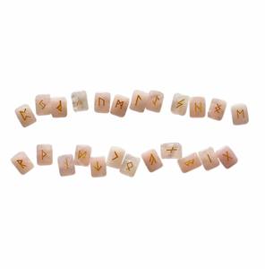 Piedra Energética Curada con Runas y Símbolos Energéticos Personalizados, Tallada a Mano 100% Natural - Product Image 2