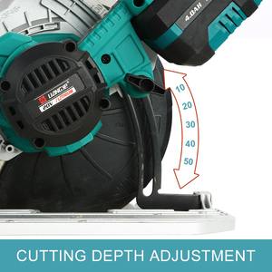 Carpintería Corte Profundidad Ajuste 20V <span class=keywords><strong>sierra</strong></span> <span class=keywords><strong>circular</strong></span> para madera - Product Image 4