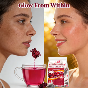 Té de Hibisco Orgánico Crudo al por Mayor para Piel Radiante, Té Herbal en Bolsitas para Blanquear la Piel, Pérdida de Peso y Adelgazamiento, Calidad Superior - Product Image 5