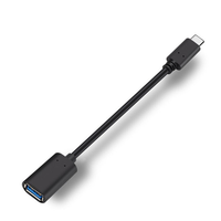 Typ-C Buchse auf USB-C 3-in-1 USB 3.1 Stecker-auf-A Verlängerungskabel mit USB 3.0 Anschluss, Geflechtabschirmung für Kamera und Computer (PVC)