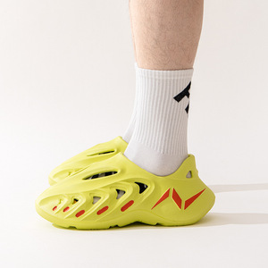 Người Đàn Ông Của Mùa Hè Của Không Thấm Nước Phẳng Cá Mập Đầu Guốc Dép EVA Dày Duy Nhất Trọng Lượng Nhẹ Thoáng Khí Giày Bãi Biển - Product Image 4