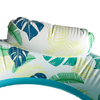Chaise de piscine gonflable pour adulte, porte-gobelet, dossier, hamac à eau parfait pour les installations d'amusement aquatique gonflables de plage