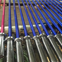 Barre d'haltères réglable en acier allié de haute qualité avec logo personnalisé pour musculation, fitness et vente en gros – Diamètre varié