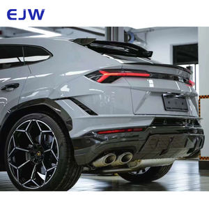 Pour 18-22 <span class=keywords><strong>Lamborghini</strong></span> <span class=keywords><strong>Urus</strong></span> amélioré 23 <span class=keywords><strong>Urus</strong></span> P-type Kit de bordure en Fiber de carbone sec voiture carbone sec avant et arrière barres couverture - Product Image 5