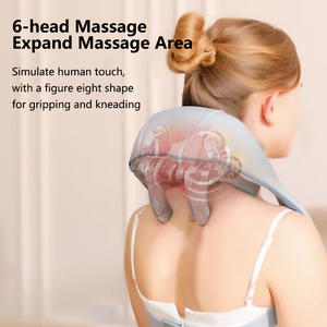 Dispositivo de masaje para el hogar, compresa de calor, calmante, malaxación, trapecio, masajeador muscular, cuello, hombro Cervical - Product Image 2