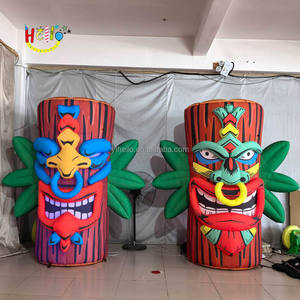 เสาโทเท็มที่ทำให้พองได้ไฟสนามตกแต่ง luau - Product Image 2