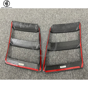 Rejillas de Ventilación Delanteras de Fibra de Carbono Seca para Audi R8 Base Coupé de 2 Puertas 2016-2018, Piezas de Kits de Carrocería - Product Image 2