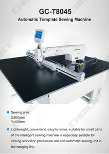 Máquina de Coser Automática GC-T8045 800MM*450MM con Motor de 750W, Nueva Condición, Configuración de Cama Plana, Formación de Puntada de Seguridad - Product Image 2
