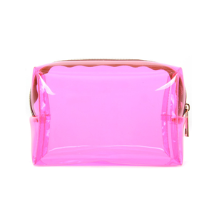 Sac cosmétique transparent sac de lavage en PVC translucide Pu givré bain natation pochette de stockage - Product Image 4