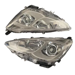 A Pair Lens Headlights 2015 2016 2017 Year Electric Dimming Left and Right Head Lamp For Toyota Aqua