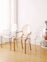 Chaises de salle à manger contemporaines en plastique, pliables, pivotantes, convertibles et rafraîchissantes pour l'école et la maison